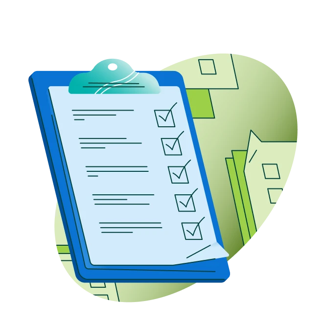 Medical expense checklist symbolizing healthcare costs covered by a loan